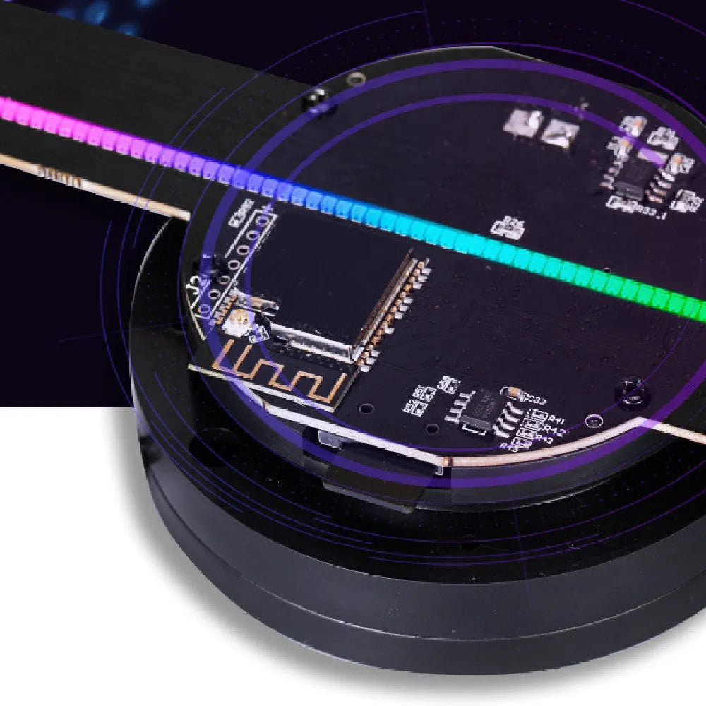Naked eye 3D holographic advertising machine with 42cm fan screen display