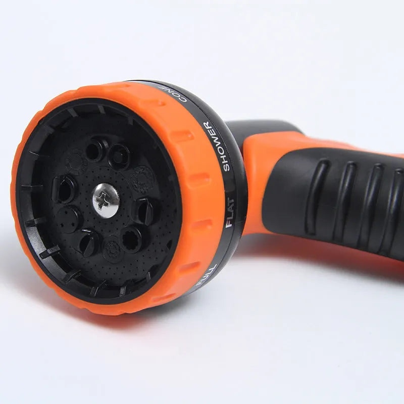 High pressure car wash gun with plastic body and 30m water pipe for car and garden use