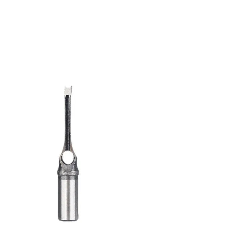 Square hole drill bit woodworking tool with 12.7mm carbon steel sleeve and core components