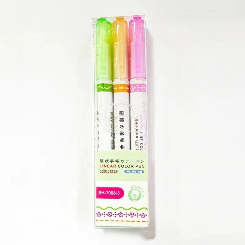Creative Curve student drawing pen set with plastic case organisation for ledger line artwork