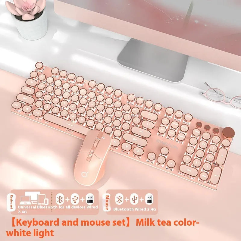 Matcha green 87-key mechanical gaming keyboard with aluminium frame and white backlighting on a desk.