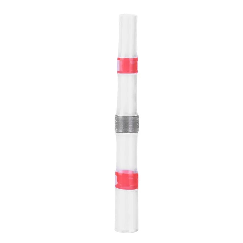 Blue waterproof heat shrink solder ring terminal for 32A quick wiring connections.