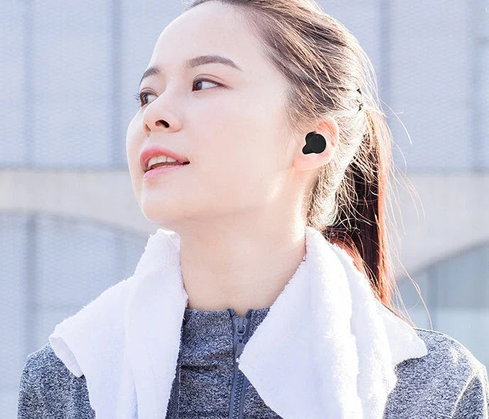 Premium Bluetooth earbuds with dual drivers, touch controls, and water-resistant design for exceptional sound quality and convenience.