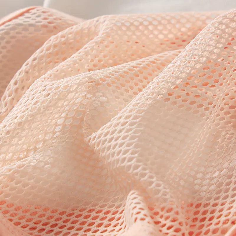 Man's high elastic mesh briefs in a low waist design, shown in a solid colour on a white background.