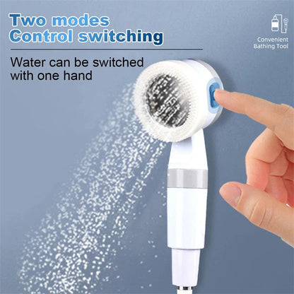 Rechargeable Portable Outdoor Shower with Adjustable Water Pressure and Showerhead Settings