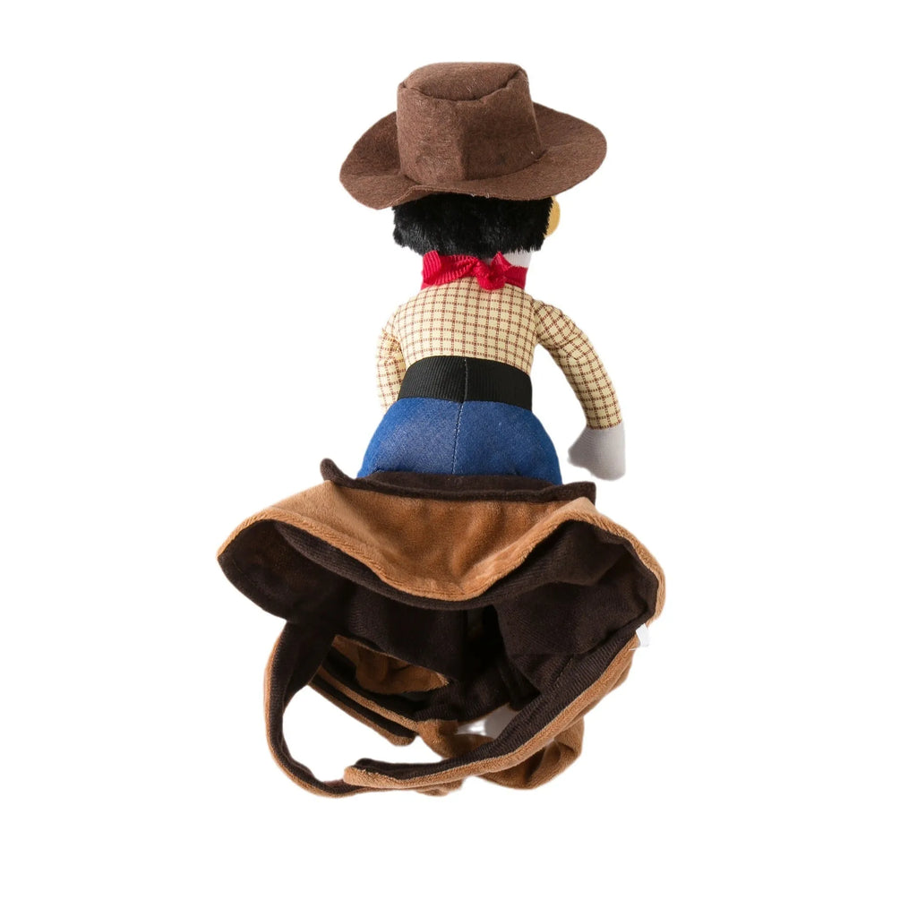 Western denim riding costume dog clothes for spring and autumn seasons in S M L XL sizes