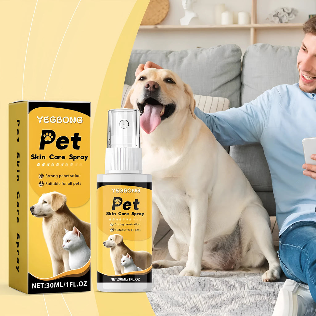 Pet Skin Spray 30ml care spray for dogs with natural oils