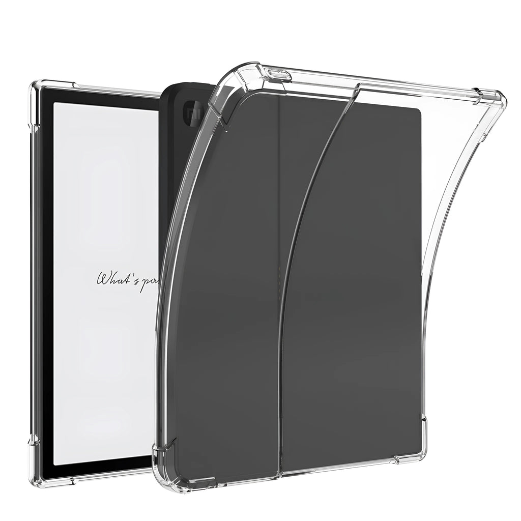Transparent airbag protective phone case for Xiaomi e-reader on a 7-inch tablet