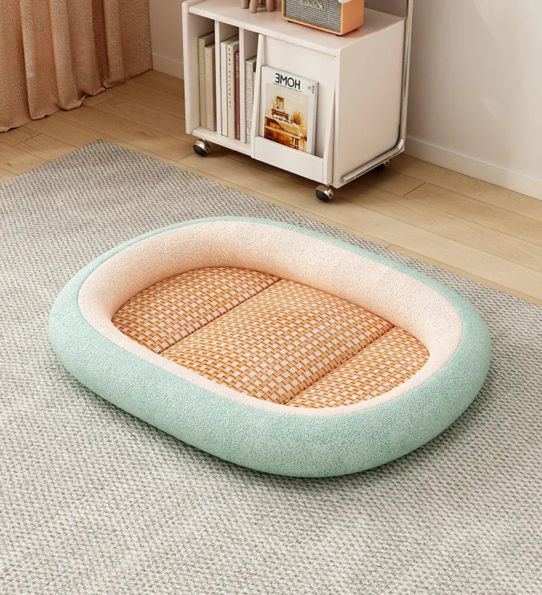 Pet cooling nest with detachable cover in multiple colour and size options