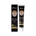 20g tube of tattoo soothing neck cream with mint leaf and tea tree oil for post-tattoo care
