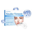 Single pair of elastic microneedle eye care patches for wrinkle fading treatment