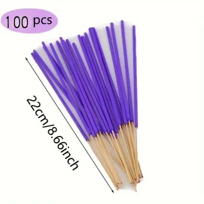 Mixed half-handmade joss-stick incense set for home office odour removal in various quantities