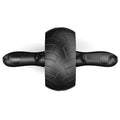Black perineum rebound abdominal wheel fitness equipment with roller for core exercise