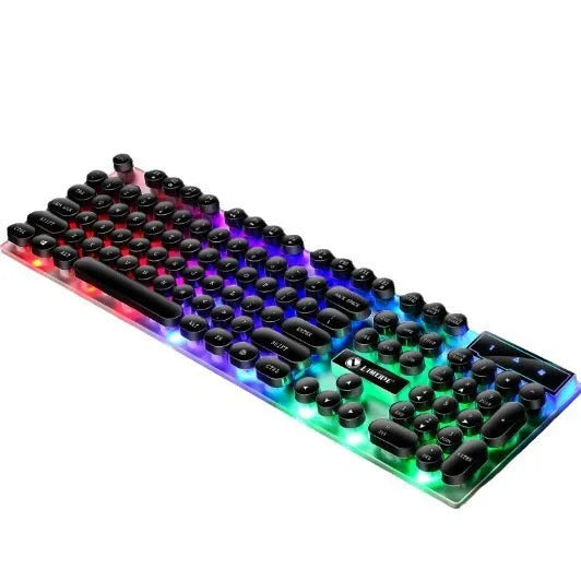 TX35 mechanical feeling USB computer keyboard in white with 1.5 metre cable