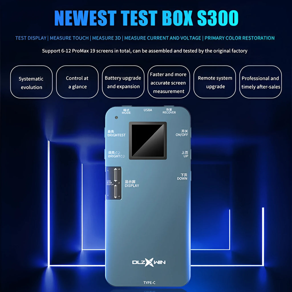 S300 mobile phone screen diagnostic tester for Huawei P30 Pro, Mate 20 Pro and other models.