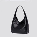 Soft PU women's retro shoulder bag in horizontal square shape with single strap