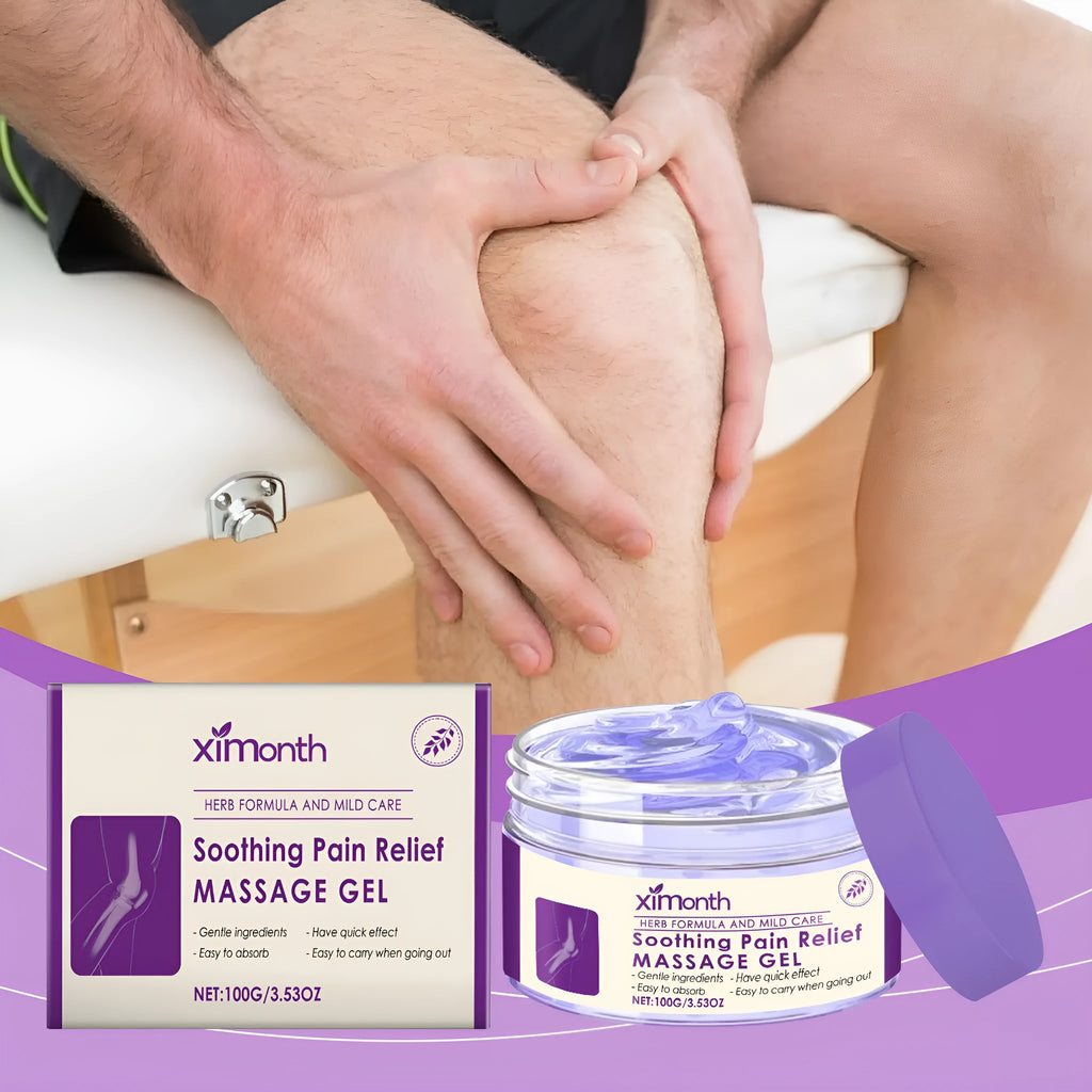 100g tube of cooling massage gel for joint, knee and elbow care