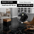 Marble simulation sticker plastic waterproof 40x40cm geometric pattern simple modern style