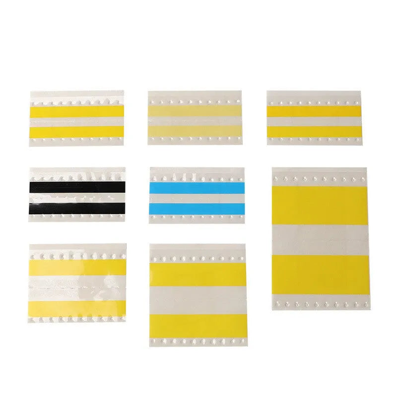 SMT double-sided splicing tape on reel in yellow, black, blue and Nitto Gum colours for placement machines