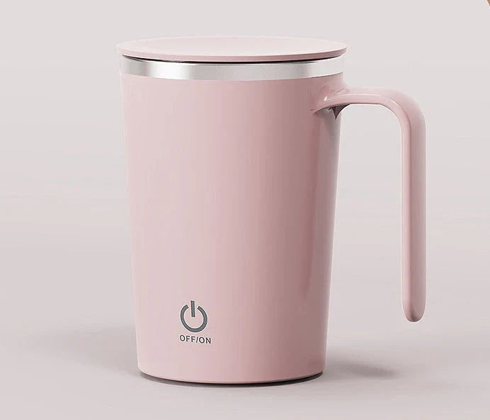 Electric Mixing Mug with Automatic Stirring Function for Effortless Coffee Preparation