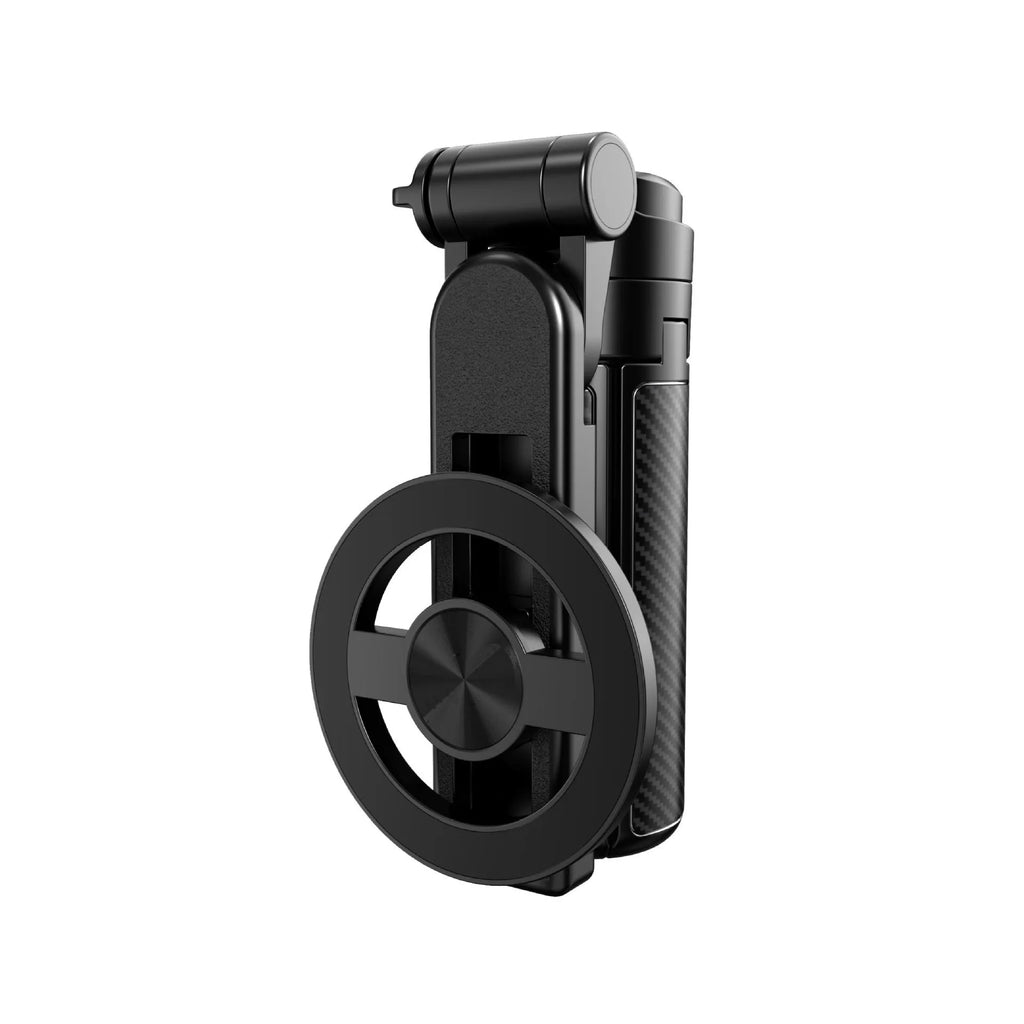 Black 44 cm MagSafe telescopic phone bracket with 15 m Bluetooth remote control and accessories