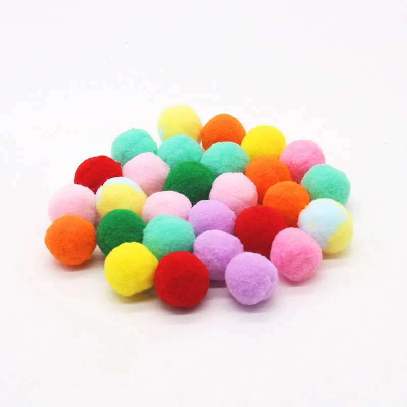 30cm pet toy launcher gun with multiple soft plush firing balls for cats and dogs