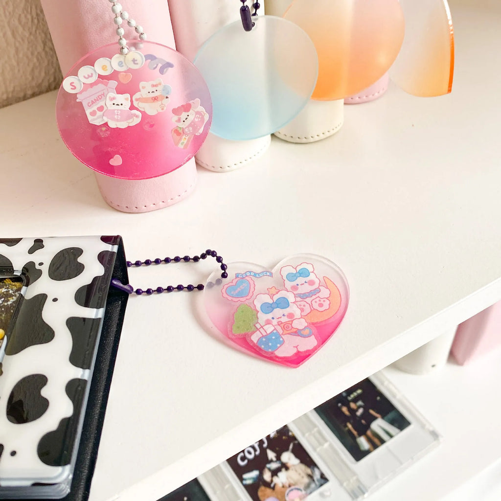 A pack of colourful cartoon-style PVC waterproof stickers for decorating notebooks and planners.