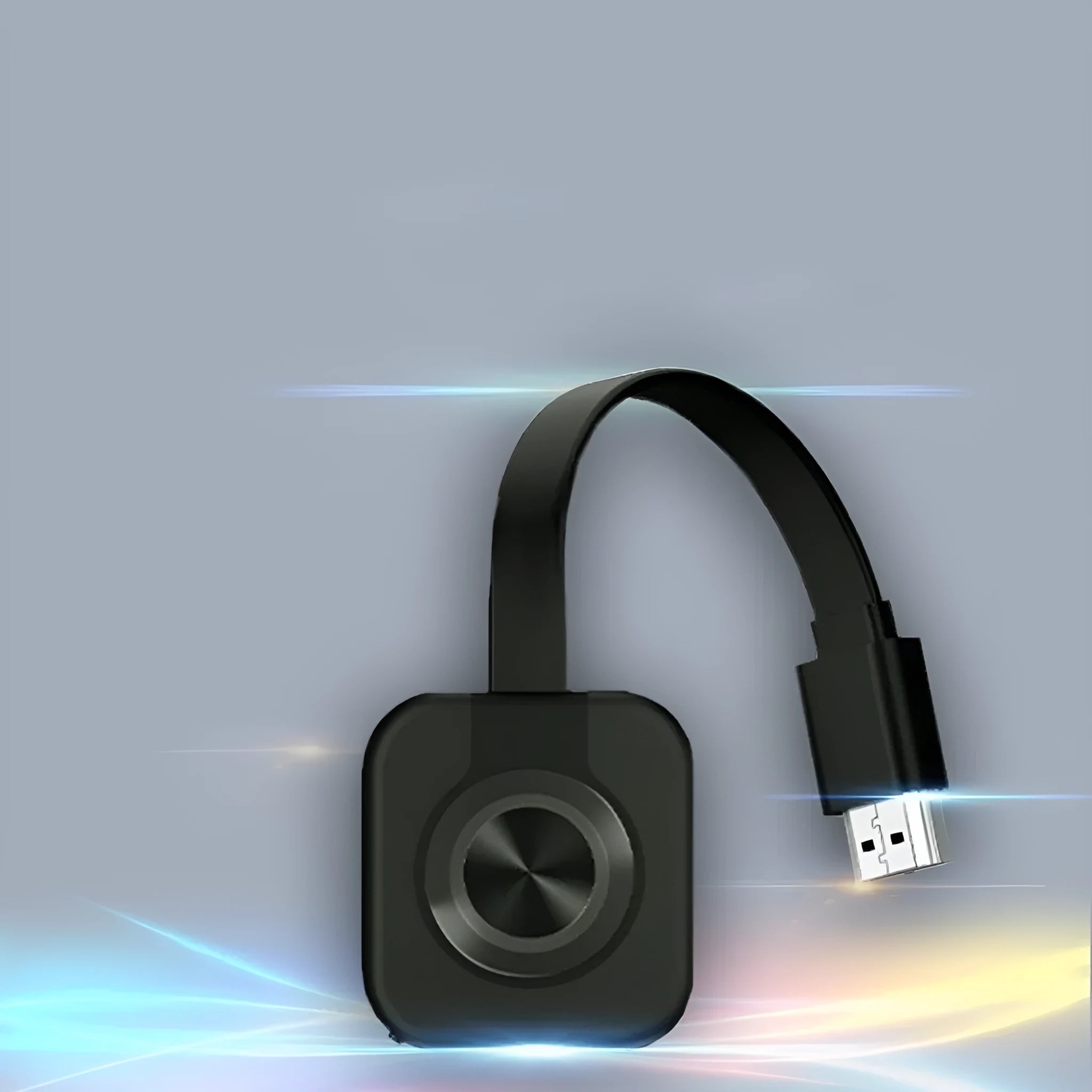 Compact wireless HDMI transmitter for screen mirroring with mobile devices
