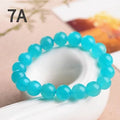 Natural Amazonite scattered beads in various sizes from 6mm to 13mm with polished finish and Ice colour grades