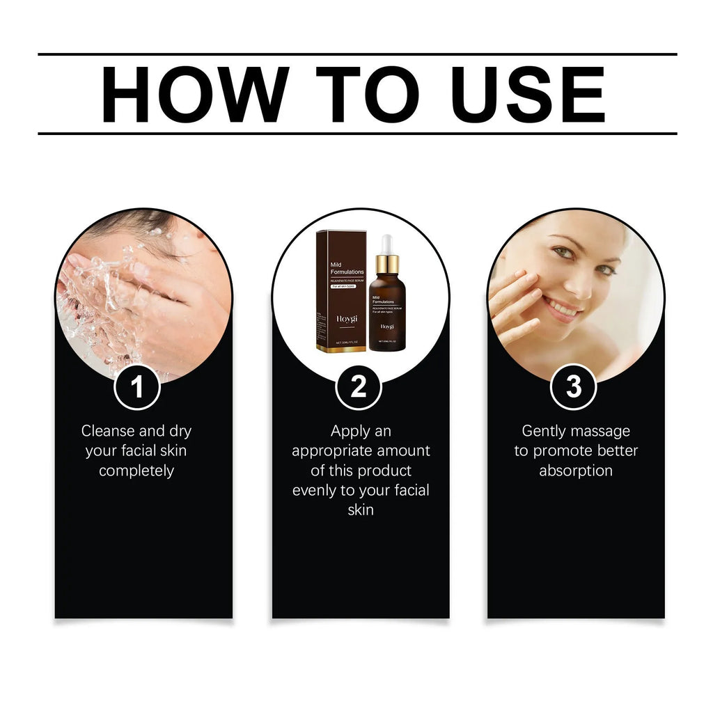 30ml facial essence bottle with hyaluronic acid, collagen, and arbutin for skincare