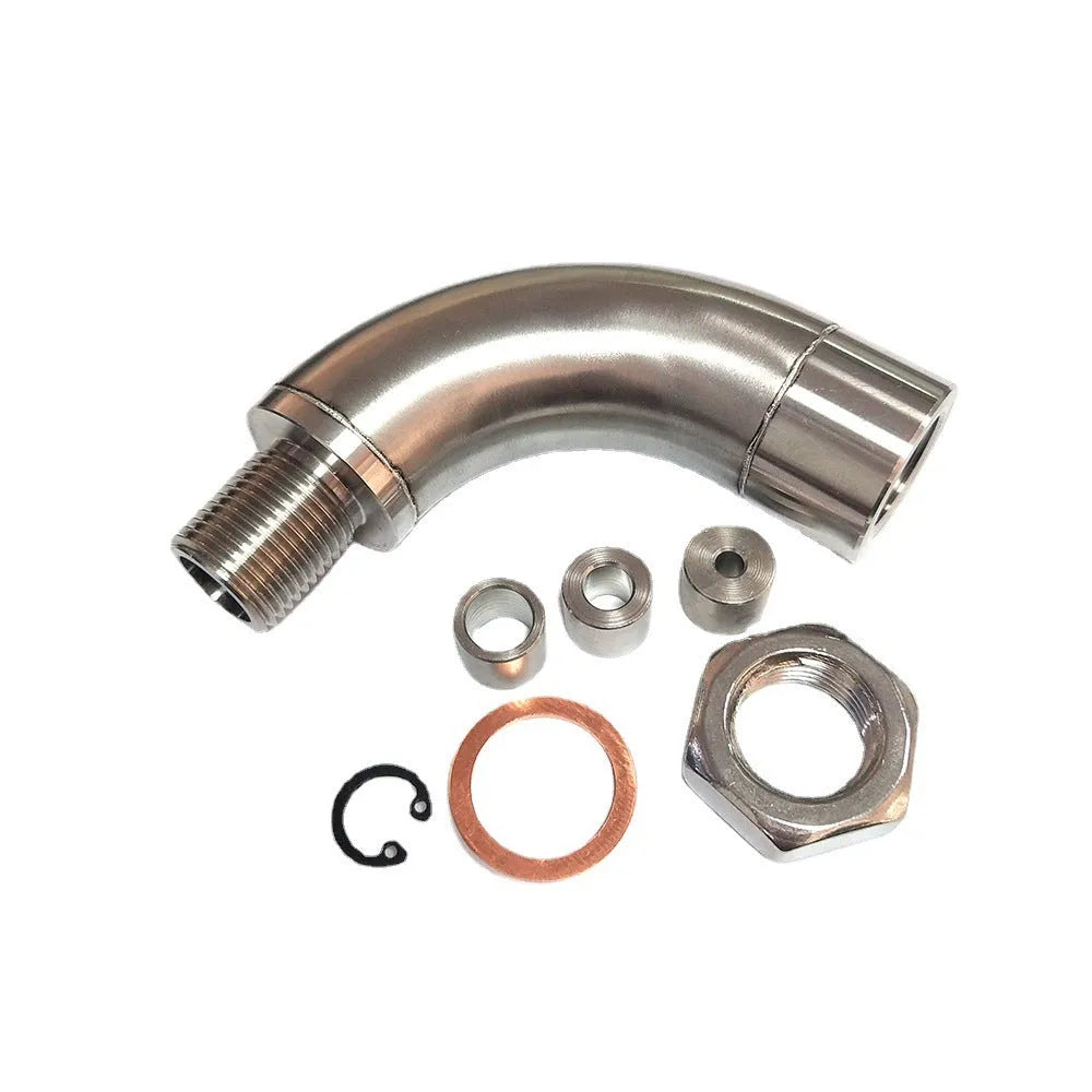 Car M18 temperature sensor adapter with gas flow cross-over and JXSS028 model marking