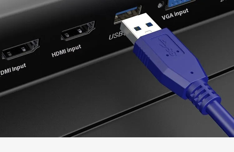 USB 3.0 data cable for hard disk box connections with nickel-plated connectors
