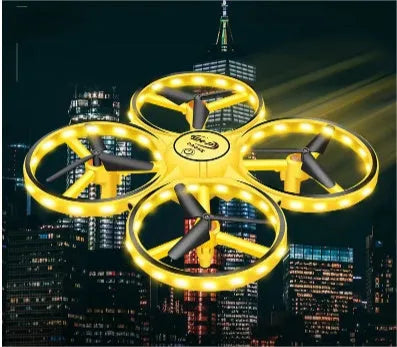 ABS gesture sensing flying saucer toy, 17cm x 17cm x 4.5cm, large watch four axes style for ages 7-14