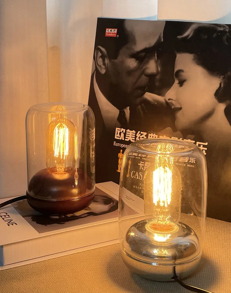 Geometric electric aromatherapy essential oil lamp with modern design for bedside lighting