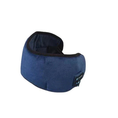 Wireless Bluetooth 5.0 Eye Mask with integrated music player, speakers, and microphone for hands-free calling