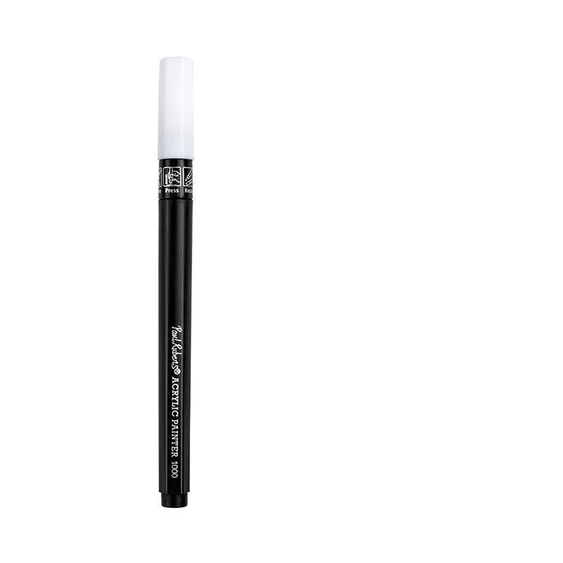 White Rubens acrylic paint marker for plastic and glossy surfaces with quick-drying waterproof ink
