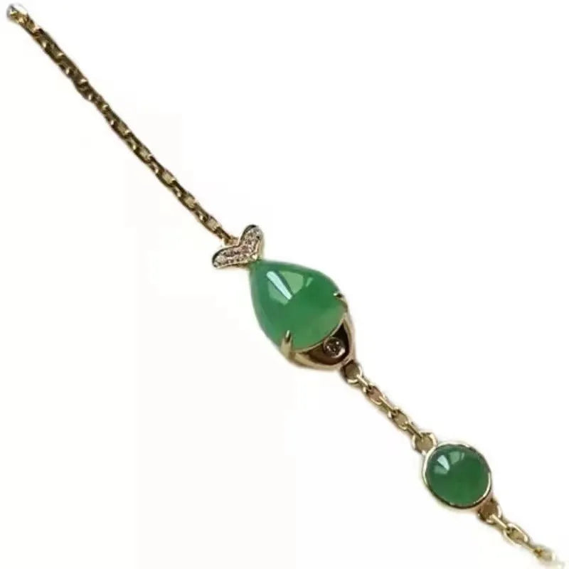 Yellow gold electroplated copper bracelet with retro styling for unisex fashion wear