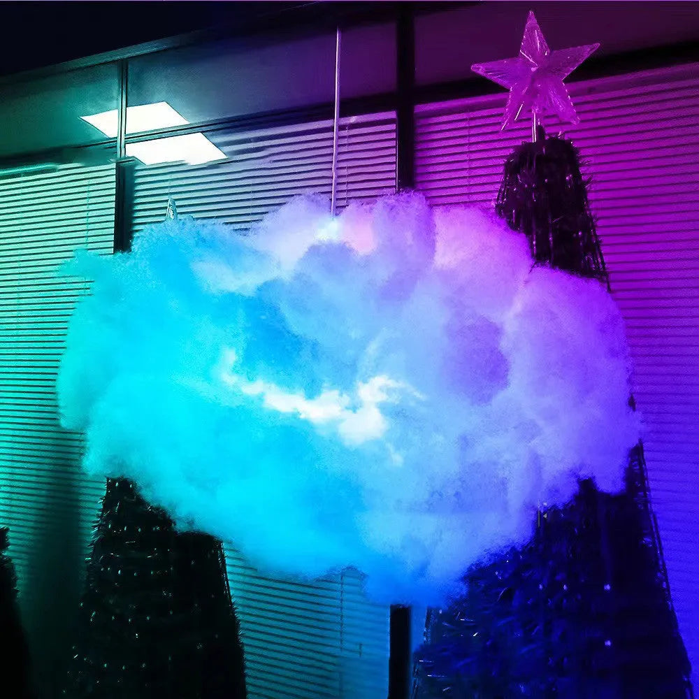 RGB Phantom Thundercloud LED Cloud Light plastic USB powered with remote control indoor ambiance