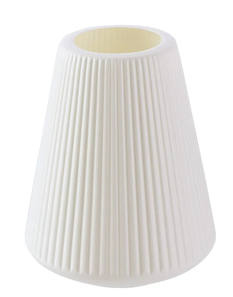 Colourful melamine plastic decorative vase measuring 16*20cm in white, pink, green and blue options