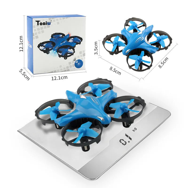 Four-axis UAV mini drone with gesture sensing in single machine induction version, plastic build, under 30cm