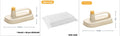 Magic Brush disposable dusting tool with plastic handle and white non-woven rags for cleaning