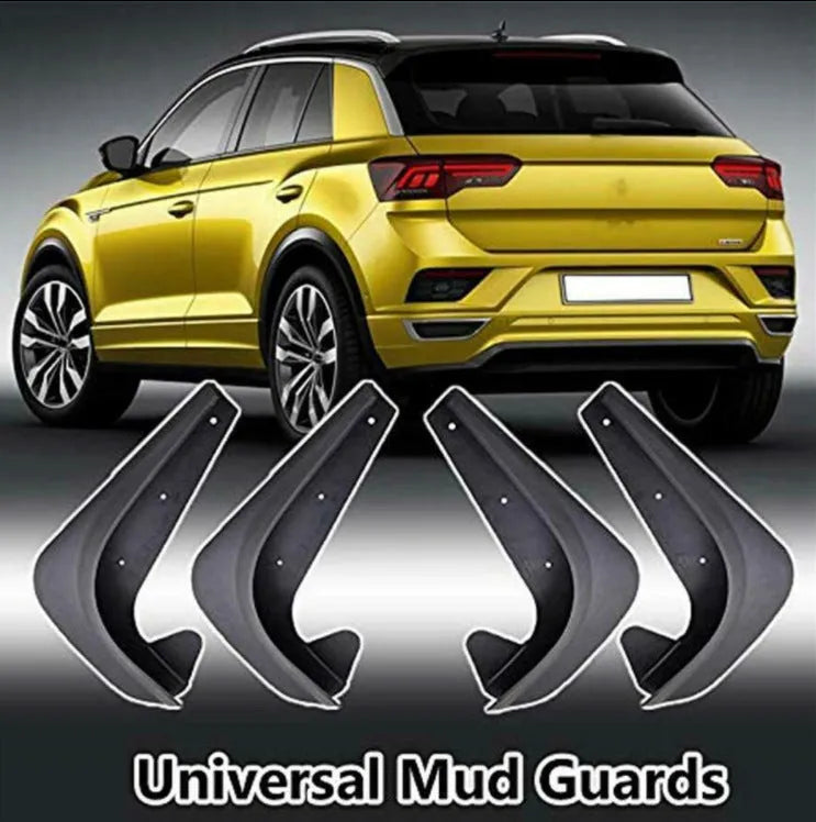 Black universal car mudguard splash board plastic wheel cover fender 25x22x7cm
