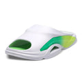 Men's EVA casual sandals in White Blue, White Green, or White Purple, sizes 38-45