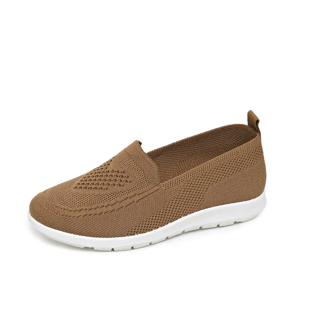 Women's low-top cloth casual shoes with heart pattern detail and mesh lining in multiple colour options