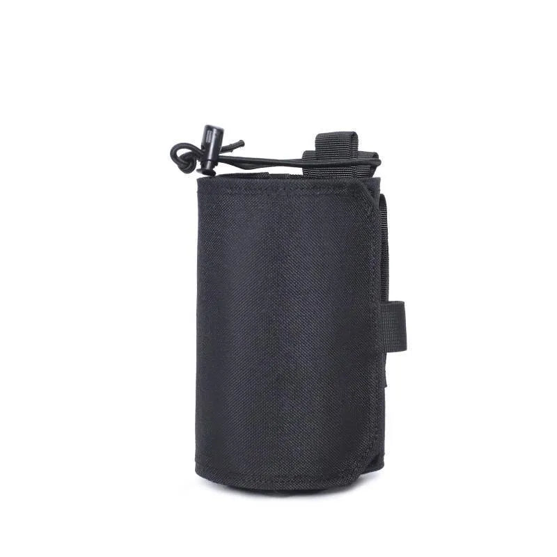 Outdoor adjustable heat-holding bottle cover in Oxford cloth with black colour option
