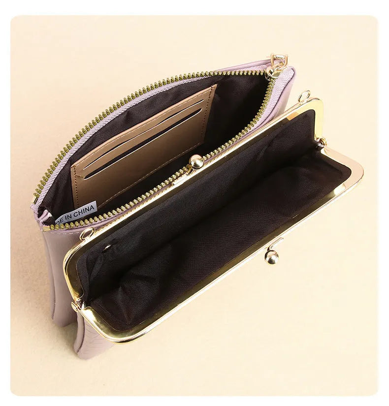 Lock shoulder bag for women with alligator pattern, PU, 18x4x17cm, crossbody phone bag in wine red