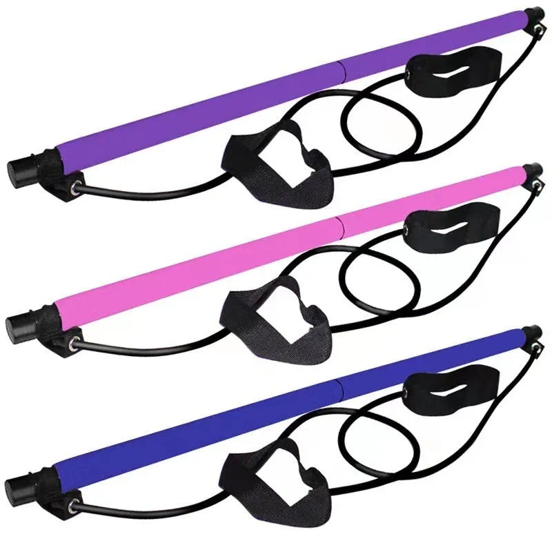 Adjustable fitness pulling rope for hip training exercises in choice of colours