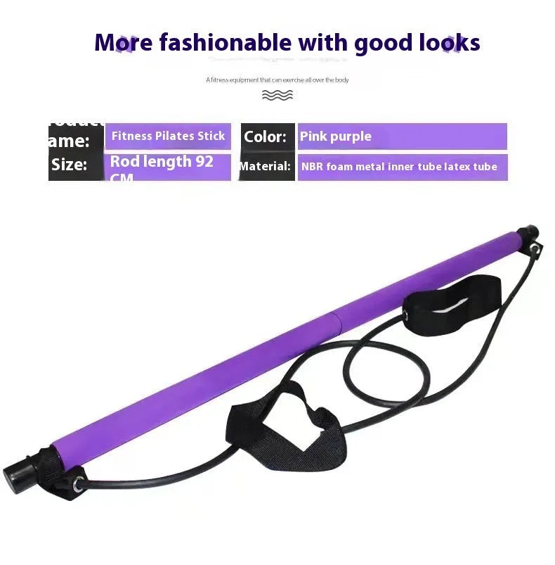 Adjustable fitness pulling rope for hip training exercises in choice of colours