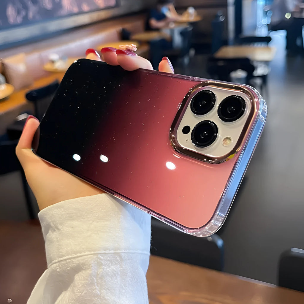 Soft environmentally friendly iPhone case in multiple colours showing 5G compatibility and fall prevention features