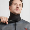 Anti-knife cutting safety neck protection scarf in Black, free size, 150g self-defence accessory